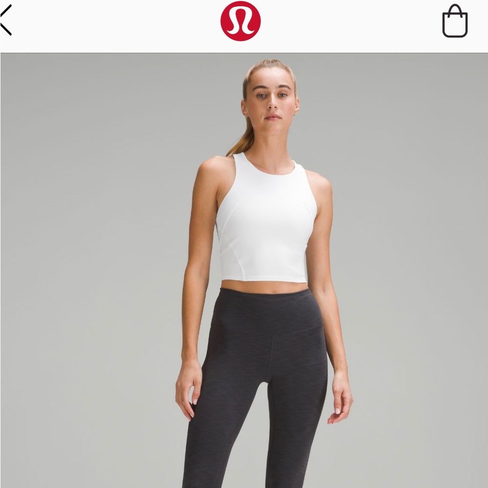 Lululemon Wonder Train Racerback Tank Top.
